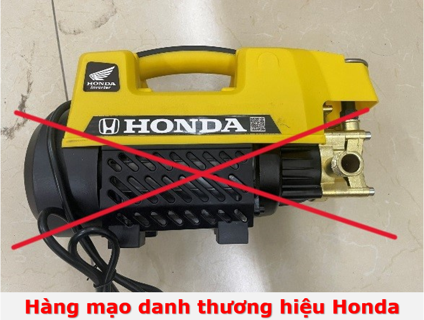 Sự vi phạm pháp lý khi sử dụng logo Honda trên máy rửa xe như thế nào?